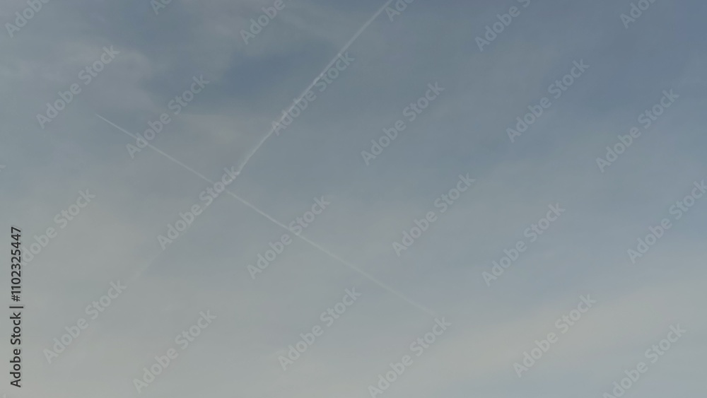 Blue gray sky white clouds background nature air atmosphere weather autumn