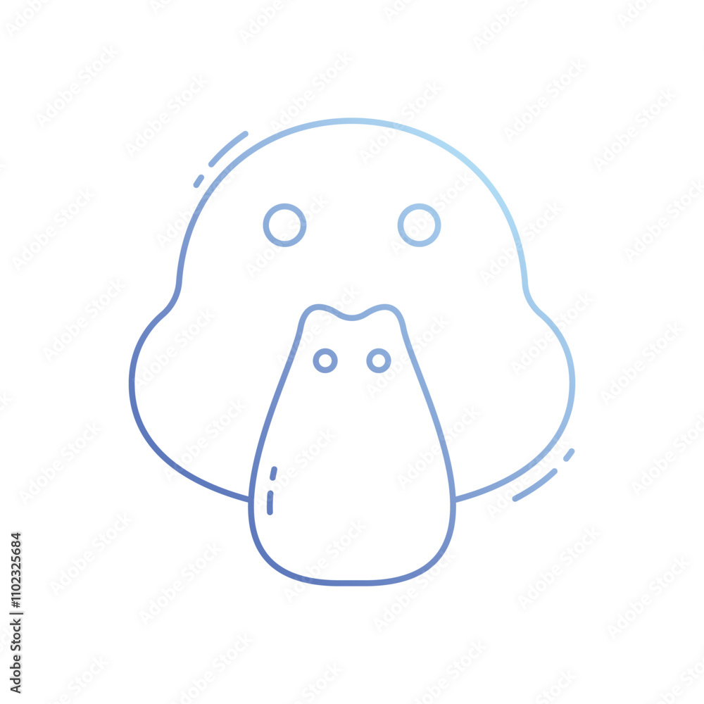 Duck vector icon Duck vector icon