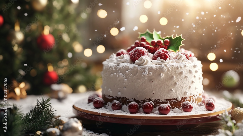 Delicious Christmas Cake Delicious Christmas Cake