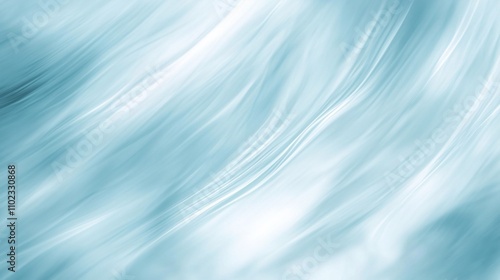 background is a soft light blue gradient, representing technology and innovation.