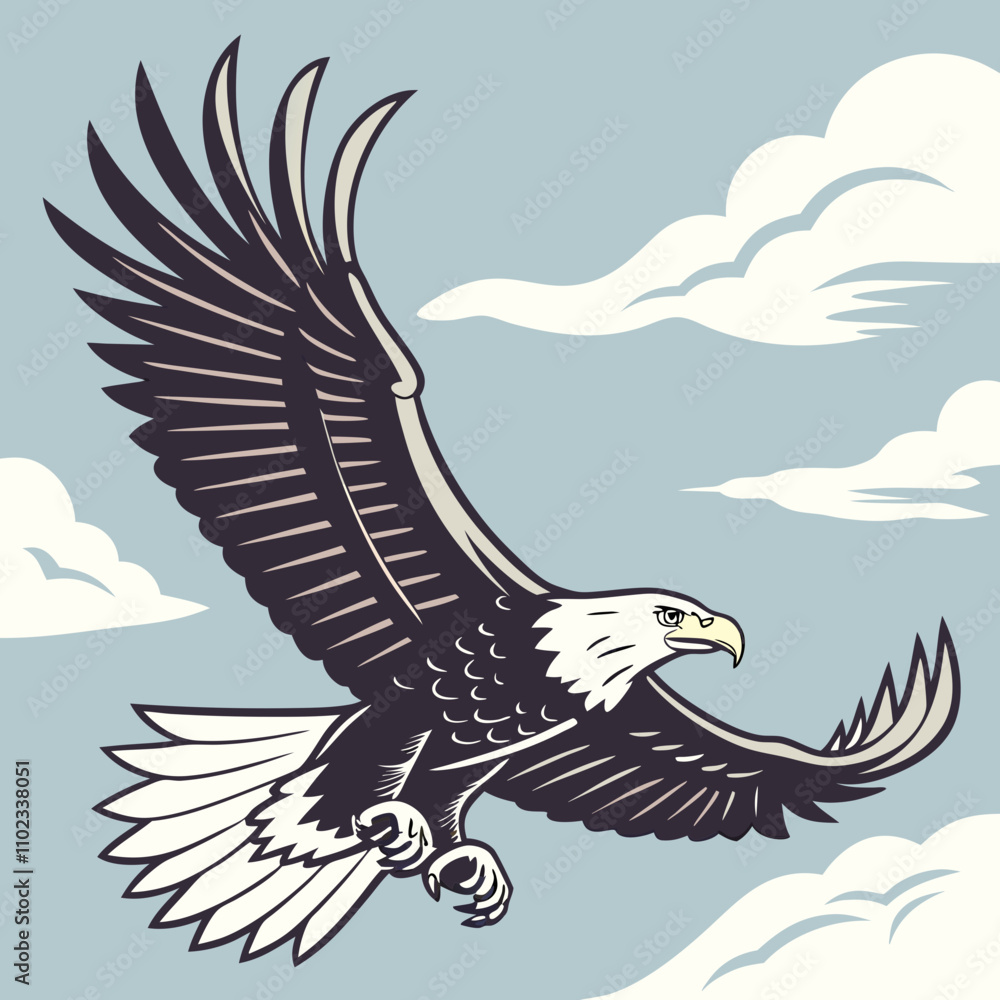 Obraz premium eagle in the sky