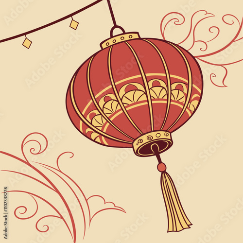 Lantern with lantern