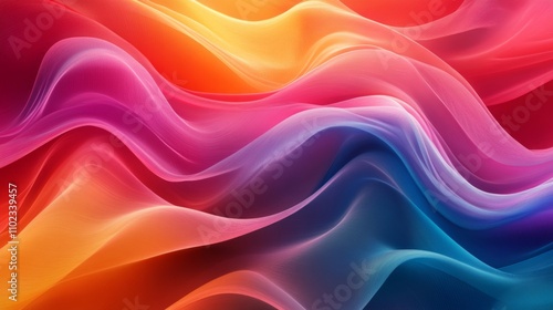 Abstract polygonal background, flowing lines, vibrant colors, smooth gradients, 8k, intricate details