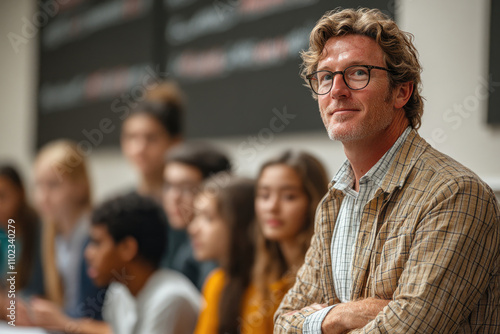 Attentive Man in Audience