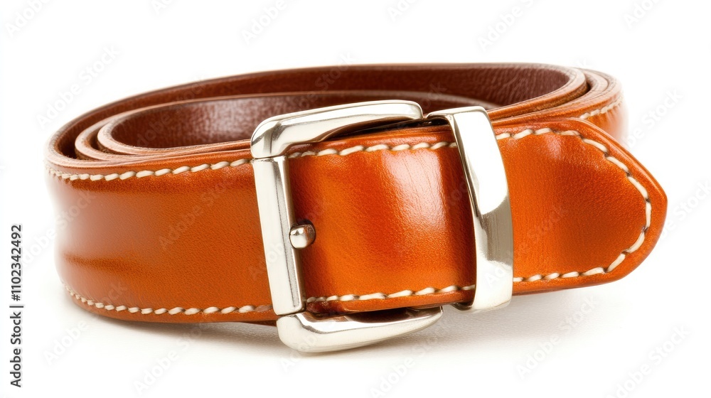 Stylish and Elegant Brown Leather Belt with Silver Buckle, Perfect for Fashion Accessories and Everyday Wear, Ideal for Men and Women, Versatile and Timeless Design Stylish and Elegant Brown Leather Belt with Silver Buckle, Perfect for Fashion Accessories and Everyday Wear, Ideal for Men and Women, Versatile and Timeless Design