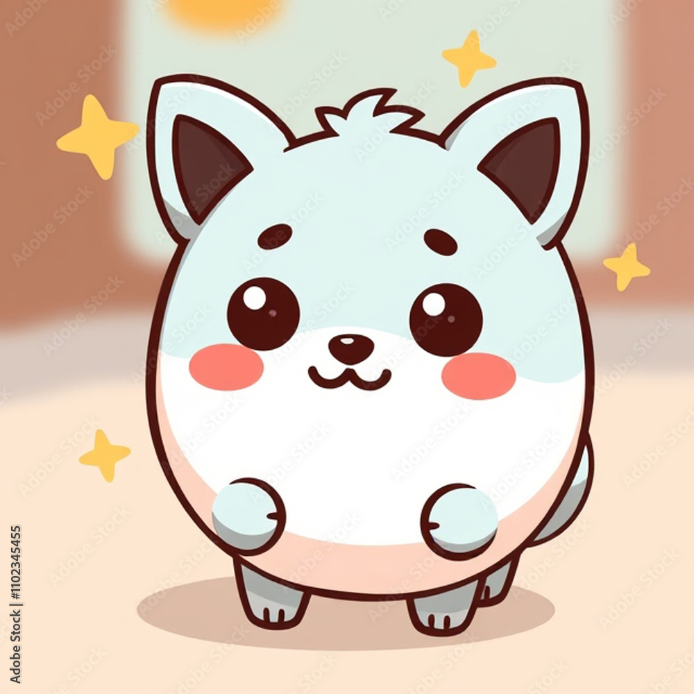 cute design emoticon animal stickers cute design emoticon animal stickers