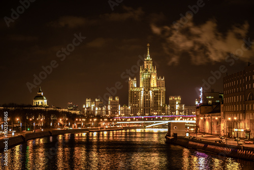 moscow at night 