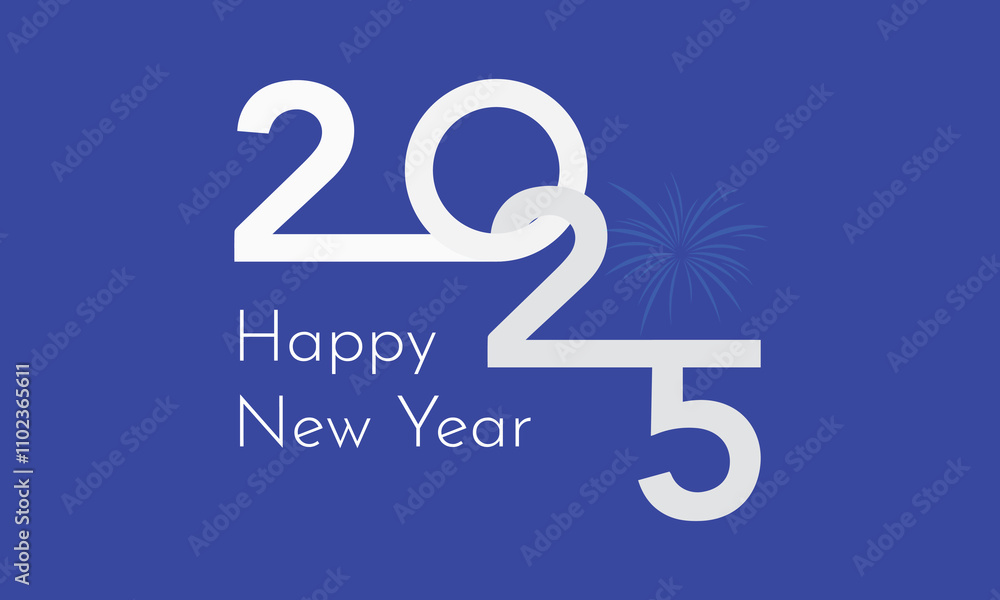 Fototapeta premium new year 2025. premium vector 2025. 2025 design. 2025 new year