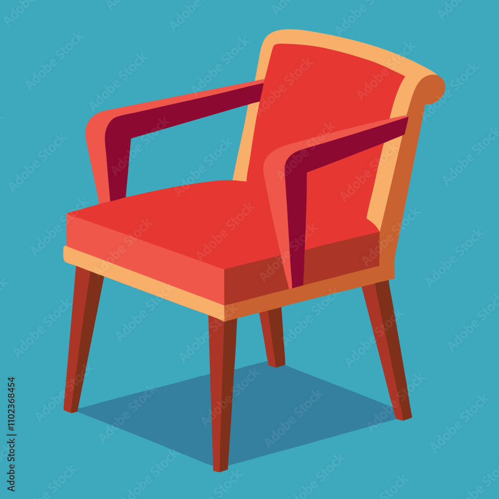 armchair isolated on white armchair isolated on white
