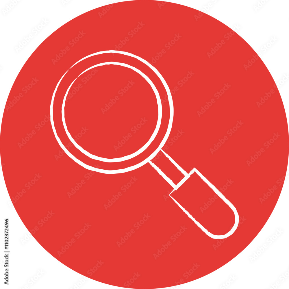 Search single illustration vector icon Search single illustration vector icon