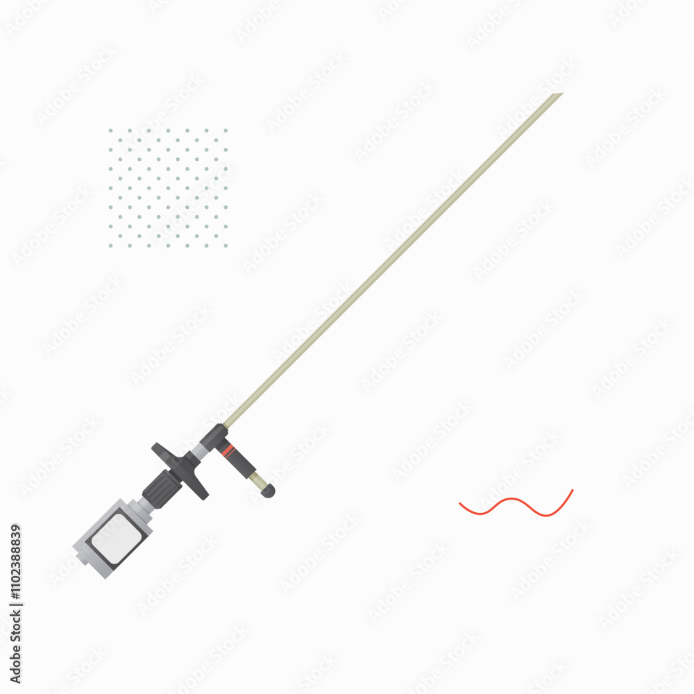 Specialty Laparoscopic Instruments - Stock Illustration Specialty Laparoscopic Instruments - Stock Illustration