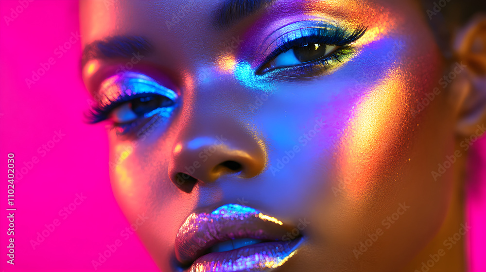 Galactic Glam: 2024's Futuristic Makeup Trends Highlight Metallics and Iridescence Galactic Glam: 2024's Futuristic Makeup Trends Highlight Metallics and Iridescence