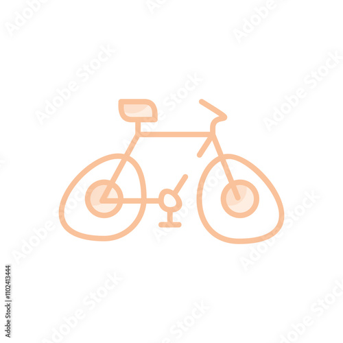 Broken Cycle vector icon