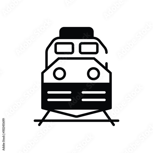 Train vector icon