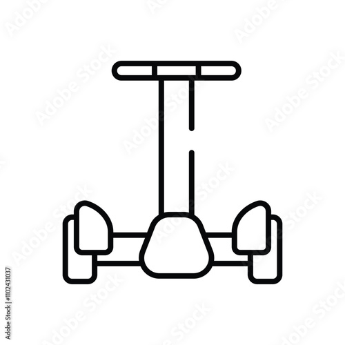 Segway vector icon