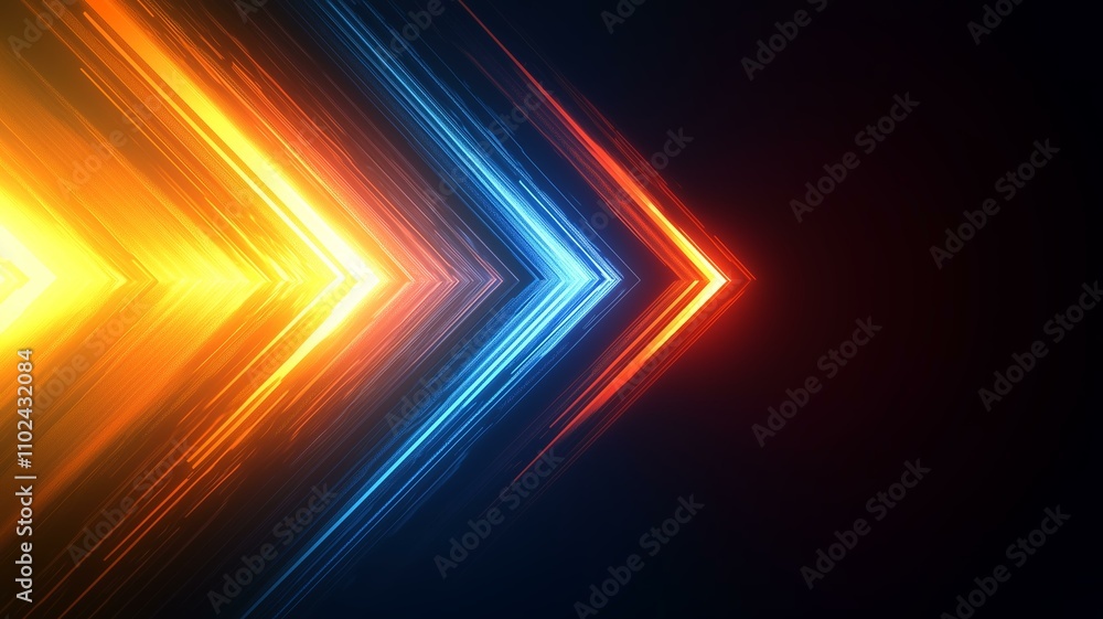 Fototapeta premium 抽象的なデザインアートの背景画像