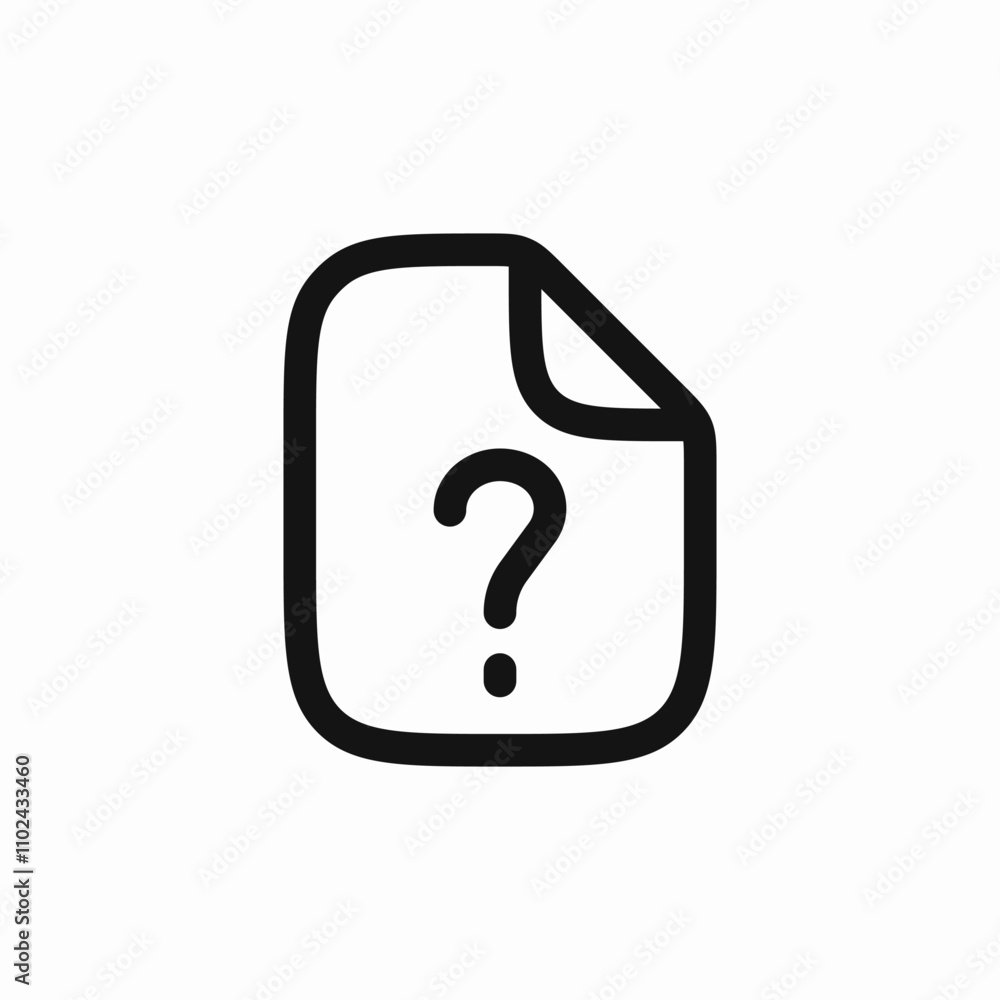 file question mark faq icon sign vector file question mark faq icon sign vector