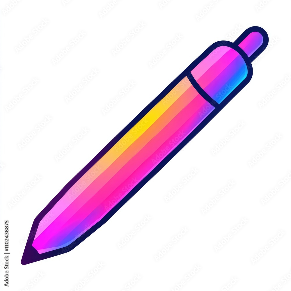 Create a Colorful Gradient Icon - Artistic Line Graphic Illustration for Composition and Editing Create a Colorful Gradient Icon - Artistic Line Graphic Illustration for Composition and Editing