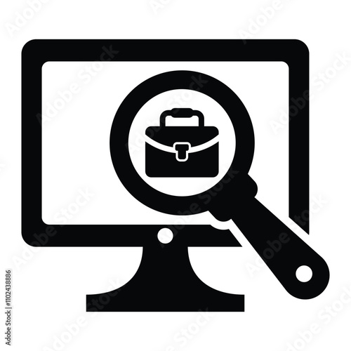 Online job search Icon