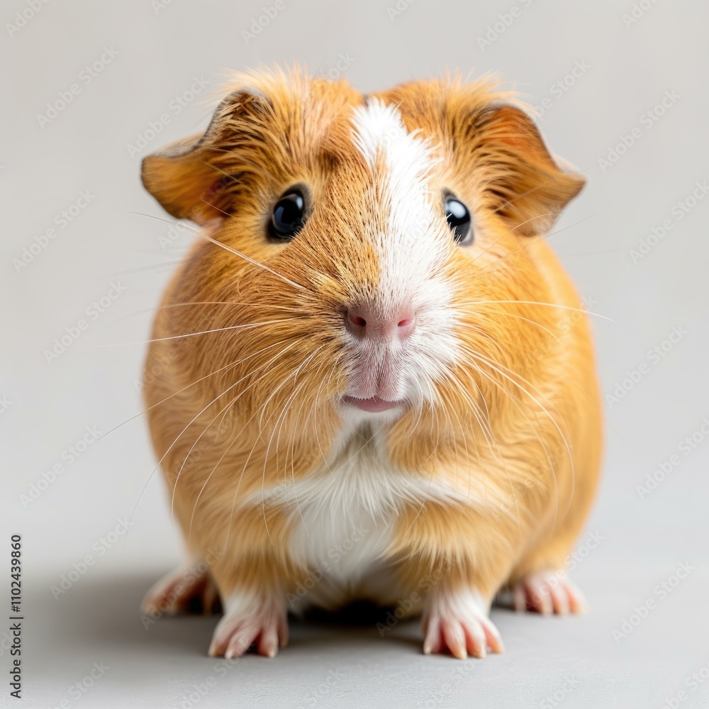 Guinea pig in front of white background Guinea pig in front of white background Guinea pig in front of white background Guinea pig in front of white background