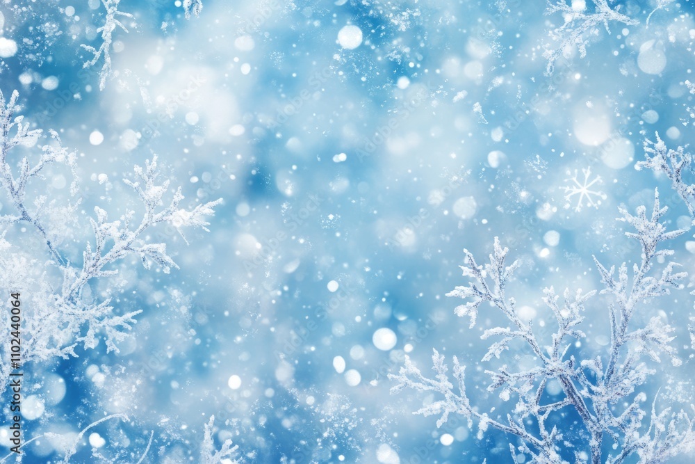 Pristine Winter Landscape. Fresh Snow Texture on Icy Field Under a Bright White Sky Pristine Winter Landscape. Fresh Snow Texture on Icy Field Under a Bright White Sky