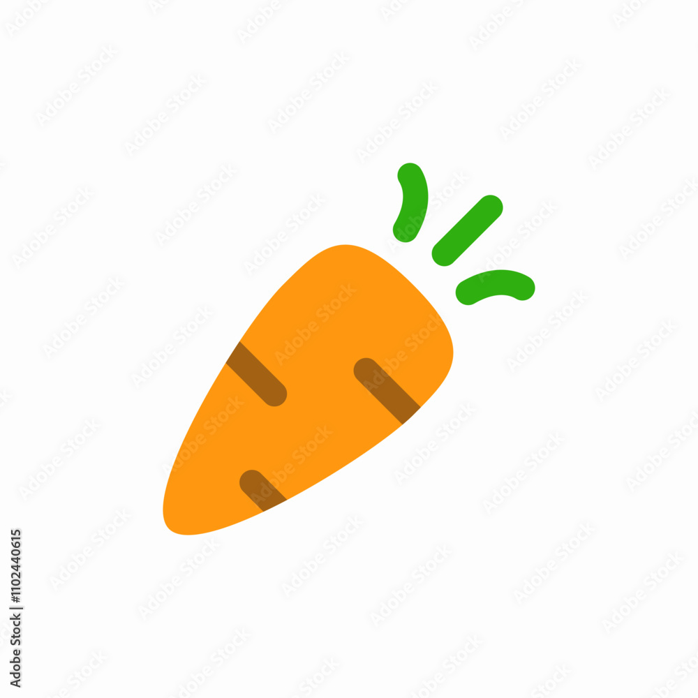 vegetable carrot icon sign vector vegetable carrot icon sign vector