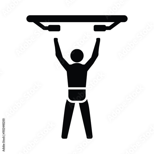 Pull Ups Exercise Icon