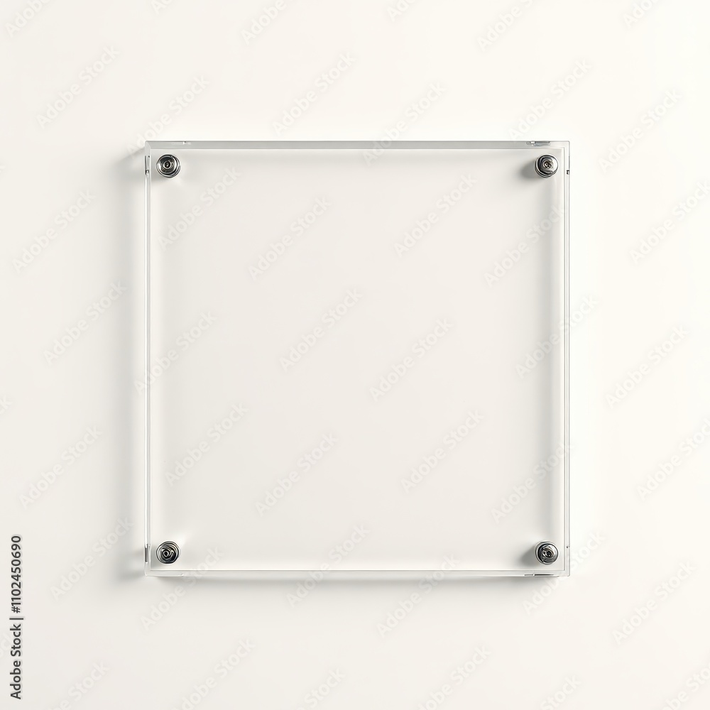 white frame with metal handle on wall white frame with metal handle on wall