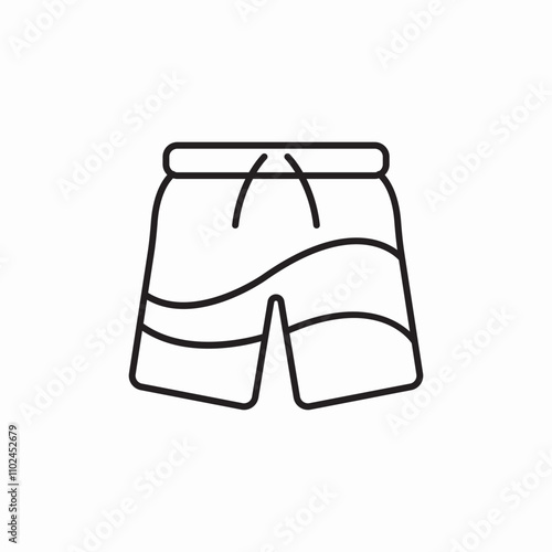 swimming shirts icon sign vector