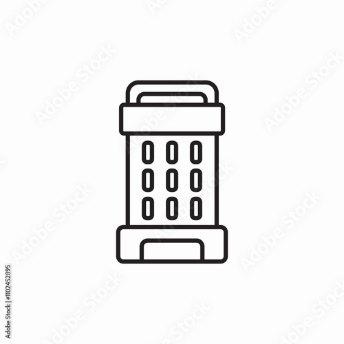 vegetable grates icon sign vector