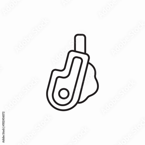 alcohol test icon sign vector