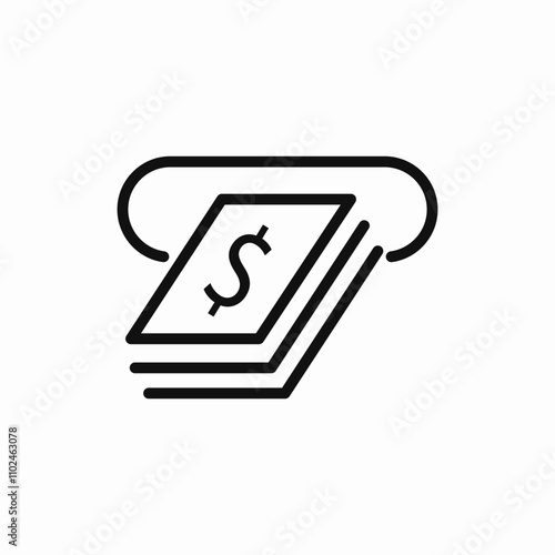 payment money icon sign vector