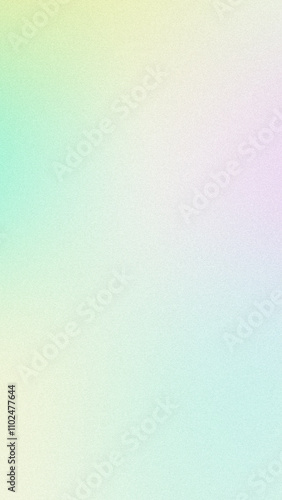 Light green pastel elegant delicate gradient pale colorful noise grain texture abstract blurred plain simple neutral vertical spring summer background banner wallpaper copy space empty
