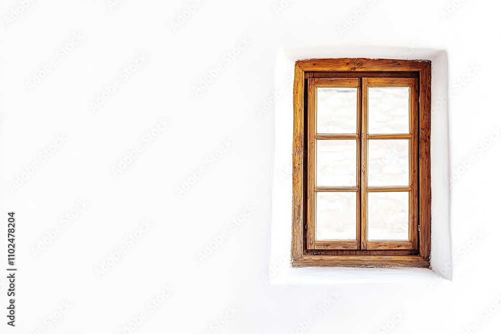 window frame on white background window frame on white background