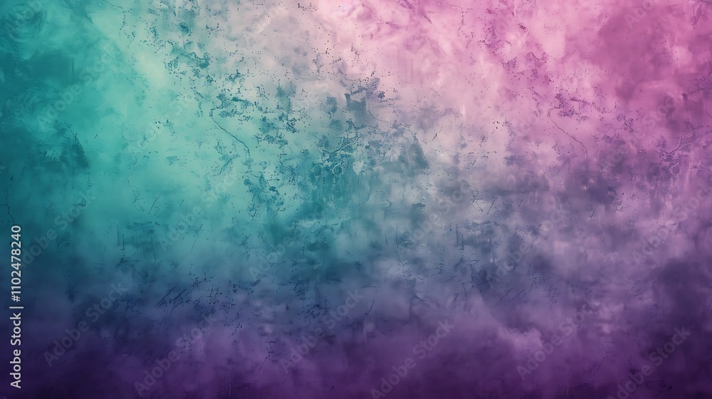Fototapeta premium Abstract Teal and Purple Textured Background