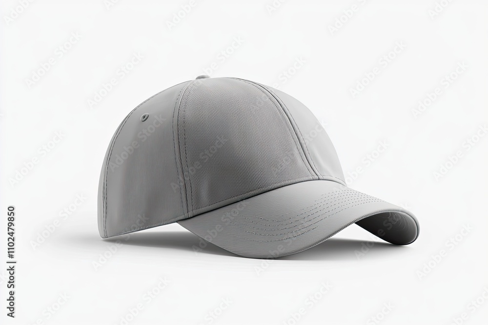 Side View Realistic Cap Mock Up In Frost Gray Color is a high resolution hat mockup Side View Realistic Cap Mock Up In Frost Gray Color is a high resolution hat mockup