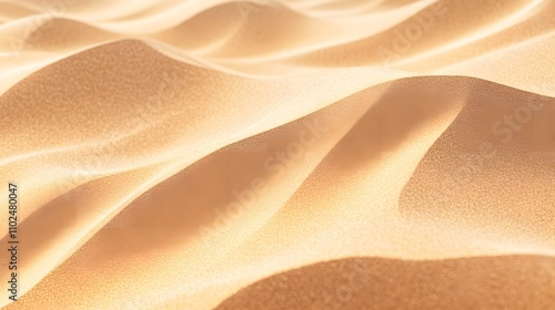 Desert sand texture with wind patterns and small fine