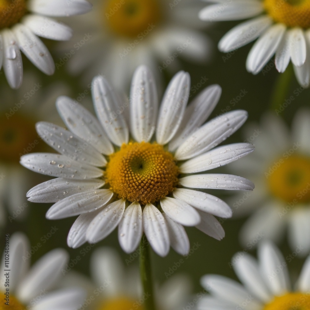 daisy flower closeup daisy flower closeup