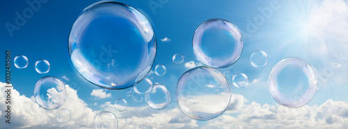 bubbles in the sky