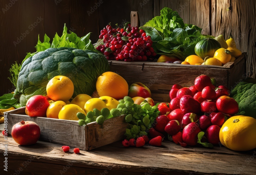 vibrant arrangement farm fresh produce displayed rustic wooden table colorful fruits vegetables, rainbow, lgbtq, lgbt, pride, love, equality, bounty vibrant arrangement farm fresh produce displayed rustic wooden table colorful fruits vegetables, rainbow, lgbtq, lgbt, pride, love, equality, bounty
