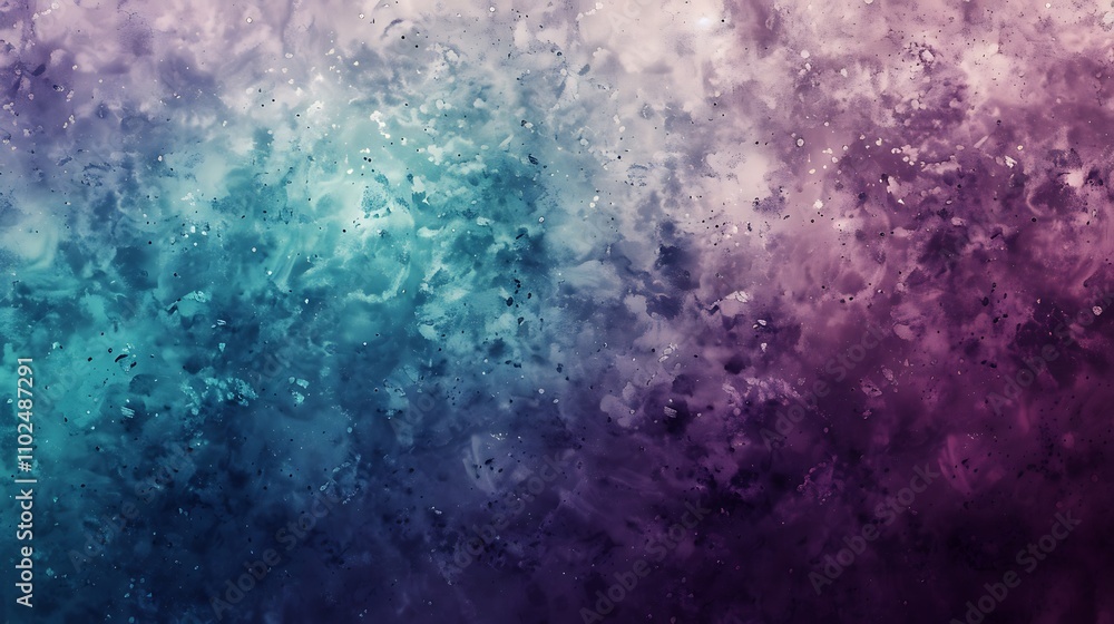 Fototapeta premium Abstract Watercolor Background with Blue, Purple, and White