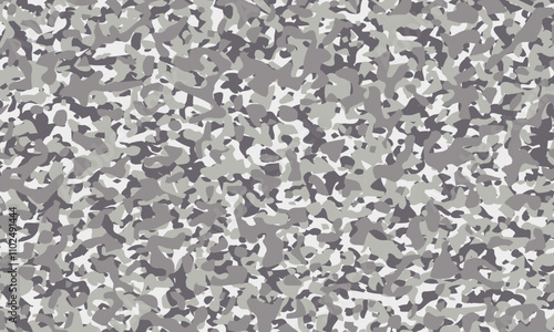 Military camouflage fabric texture. Military background. Winter camouflage texture, army, uniform, army, hunting, military. Army uniform, combat clothing for soldiers. Vector print