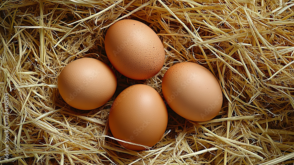 Fresh Brown Eggs in Nest Farm Fresh Poultry Organic Rustic Countryside Chicken Eggs Fresh Brown Eggs in Nest Farm Fresh Poultry Organic Rustic Countryside Chicken Eggs