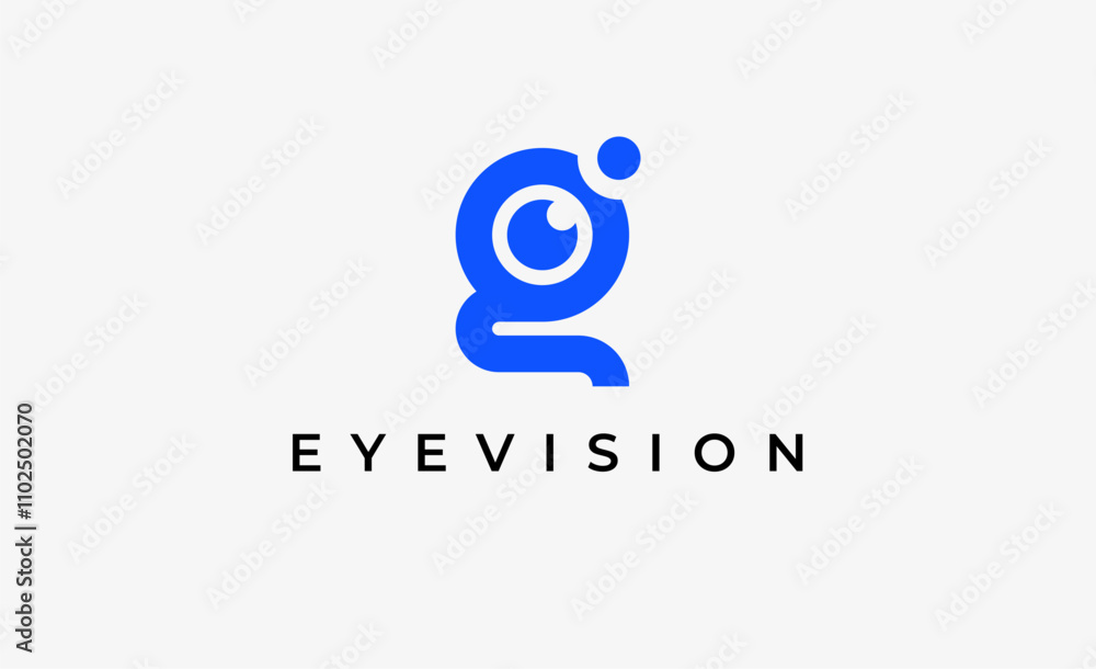 Logo Letter G and Eye Vision. Digital, visual with modern and minimalist concept. Editable file. Logo Letter G and Eye Vision. Digital, visual with modern and minimalist concept. Editable file.