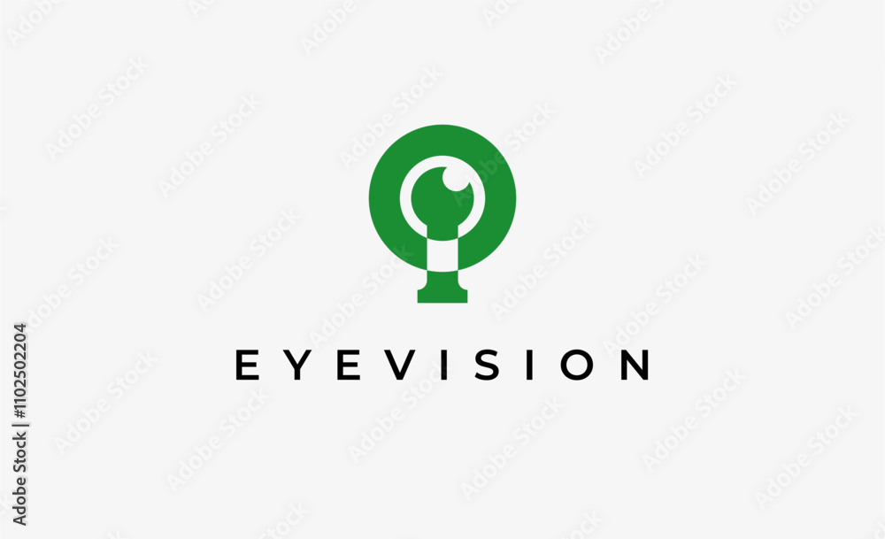 Logo Letter I and Eye Vision. Digital, visual with modern and minimalist concept. Editable file. Logo Letter I and Eye Vision. Digital, visual with modern and minimalist concept. Editable file.