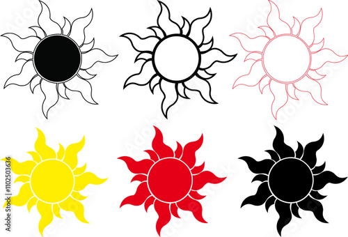 tangled sun, Sun svg , Sunrise svg , Sun svg for Cricut , Sunrise Clipart , Sunrise Cut File , Sun svg Bundle , Sunset svg , Sunrise, Sunset silhouette

