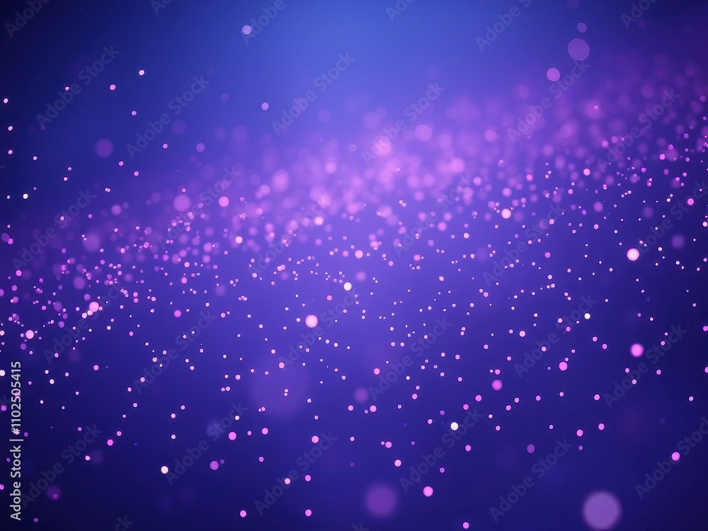Obraz premium Shining particles suspended in a dark, gradient background with hints of pink, soft, pink, gradient, abstract, suspended