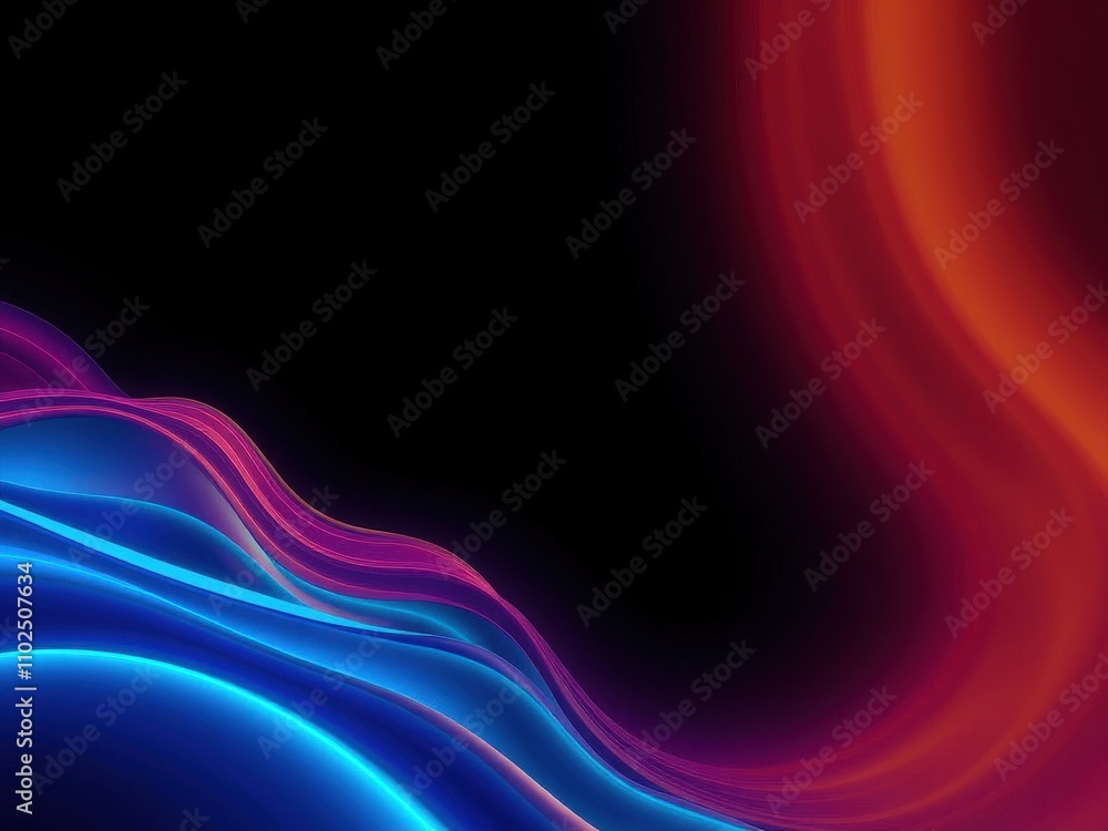 Wave-inspired stripes on a dark background with bold colors and subtle gradient effect for a striking appearance, pattern, corporate, effect, modern Wave-inspired stripes on a dark background with bold colors and subtle gradient effect for a striking appearance, pattern, corporate, effect, modern