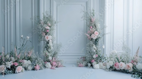 Beautiful Flower Decorations, an Elegant, Cinematic