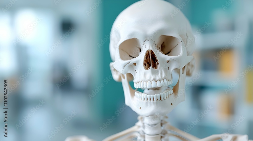 Anatomical Skull Model with Open Mouth Anatomical Skull Model with Open Mouth